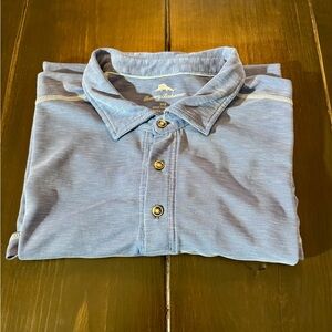 Tommy Bahama Light Blue Polo Shirt